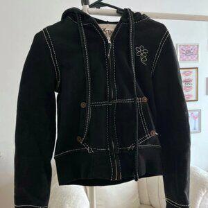 Zipper hoddie